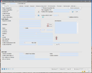 eSolver Office anagrafica